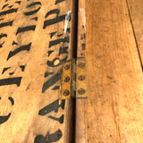 Super Useful Old Double Level Pine Box with Dividers