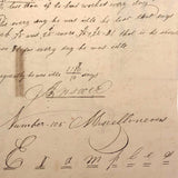 Blue and Black Ink Drawing of Two Ships with Math Problem on Reverse