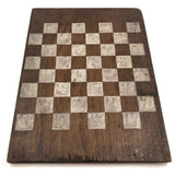 Beautiful Double-Sided Antique Walnut Make Do Gameboard