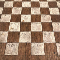 Beautiful Double-Sided Antique Walnut Make Do Gameboard
