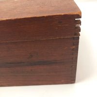 Very Used Partial Set of Antique Milton Bradley Geometric Solids in Original Box