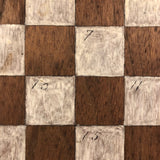 Beautiful Double-Sided Antique Walnut Make Do Gameboard