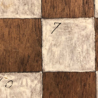 Beautiful Double-Sided Antique Walnut Make Do Gameboard
