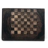 Beautiful Double-Sided Antique Walnut Make Do Gameboard