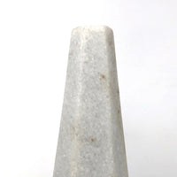 Nice Pair of Vintage Stone Obelisks, 12 Inches Tall