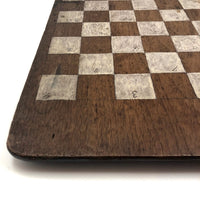 Beautiful Double-Sided Antique Walnut Make Do Gameboard
