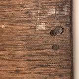 Beautiful Double-Sided Antique Walnut Make Do Gameboard