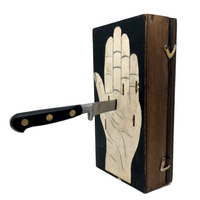 Knives Through Hand, Homemade Magic Box!