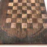 Beautiful Double-Sided Antique Walnut Make Do Gameboard