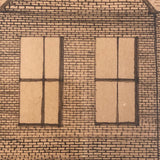 Wonderful Pen and Ink Drawing of Schomberg Public School, Ontario, 1903-4
