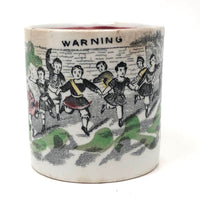 WARNING: C. 1830s Staffordshire Pearlware Child's Cup