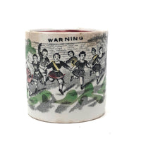 WARNING: C. 1830s Staffordshire Pearlware Child's Cup