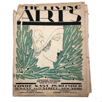 The Living Arts: A Portfolio, Issues No. 1 and No. 3, Ed. Lucien Vogel, 1921-22