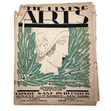 The Living Arts: A Portfolio, Issues No. 1 and No. 3, Ed. Lucien Vogel, 1921-22