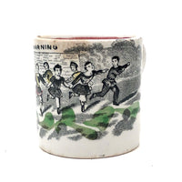 WARNING: C. 1830s Staffordshire Pearlware Child's Cup