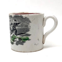 WARNING: C. 1830s Staffordshire Pearlware Child's Cup