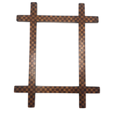 Wonderful Checkerboard Pattern Inlay Wooden Frame