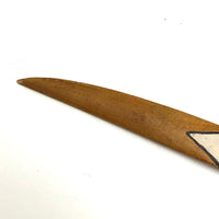 Grenfell Mission, Labrador Hand-painted Letter Opener c. 1930s-40s