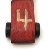 Handmade Red Derby Car #4