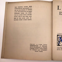 The Living Arts: A Portfolio, Issues No. 1 and No. 3, Ed. Lucien Vogel, 1921-22