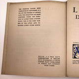 The Living Arts: A Portfolio, Issues No. 1 and No. 3, Ed. Lucien Vogel, 1921-22