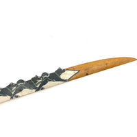 Grenfell Mission, Labrador Hand-painted Letter Opener c. 1930s-40s