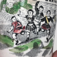 WARNING: C. 1830s Staffordshire Pearlware Child's Cup