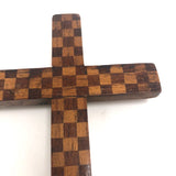 Wonderful Checkerboard Pattern Inlay Wooden Frame