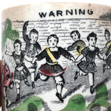 WARNING: C. 1830s Staffordshire Pearlware Child's Cup