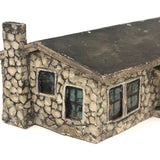 C. 1930s Folk Art House - Painted Stone Single Story