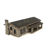 C. 1930s Folk Art House - Painted Stone Single Story