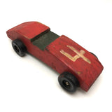 Handmade Red Derby Car #4