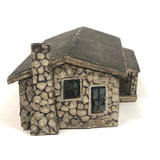 C. 1930s Folk Art House - Painted Stone Single Story