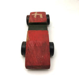 Handmade Red Derby Car #4