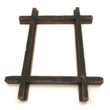 Wonderful Checkerboard Pattern Inlay Wooden Frame