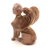Awesome Handmade Winged Sphynx Sculpture