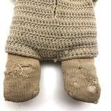 Much Loved, Much Darned Old Knit Stocking Stuffed Animal Doll