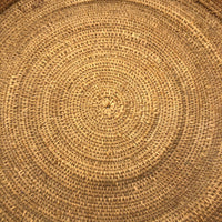 Large, Finely Woven Grass Winnowing or Fanner Style Basket