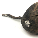 Wonderfully Primitive Old Carved Root Head Coot Decoy