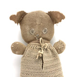 Much Loved, Much Darned Old Knit Stocking Stuffed Animal Doll