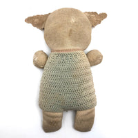 Much Loved, Much Darned Old Knit Stocking Stuffed Animal Doll