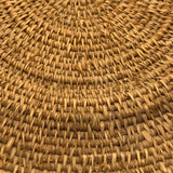Large, Finely Woven Grass Winnowing or Fanner Style Basket