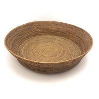 Large, Finely Woven Grass Winnowing or Fanner Style Basket