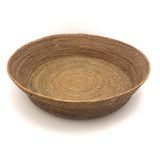 Large, Finely Woven Grass Winnowing or Fanner Style Basket