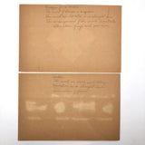 Antique Cut Paper Schoolwork Designs - Sold Individually