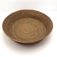 Large, Finely Woven Grass Winnowing or Fanner Style Basket