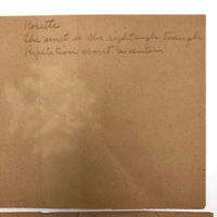 Antique Cut Paper Schoolwork Designs - Sold Individually
