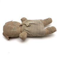 Much Loved, Much Darned Old Knit Stocking Stuffed Animal Doll