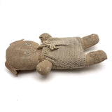 Much Loved, Much Darned Old Knit Stocking Stuffed Animal Doll