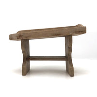 Handmade Miniature Workbench with Carpenter Square and Plane